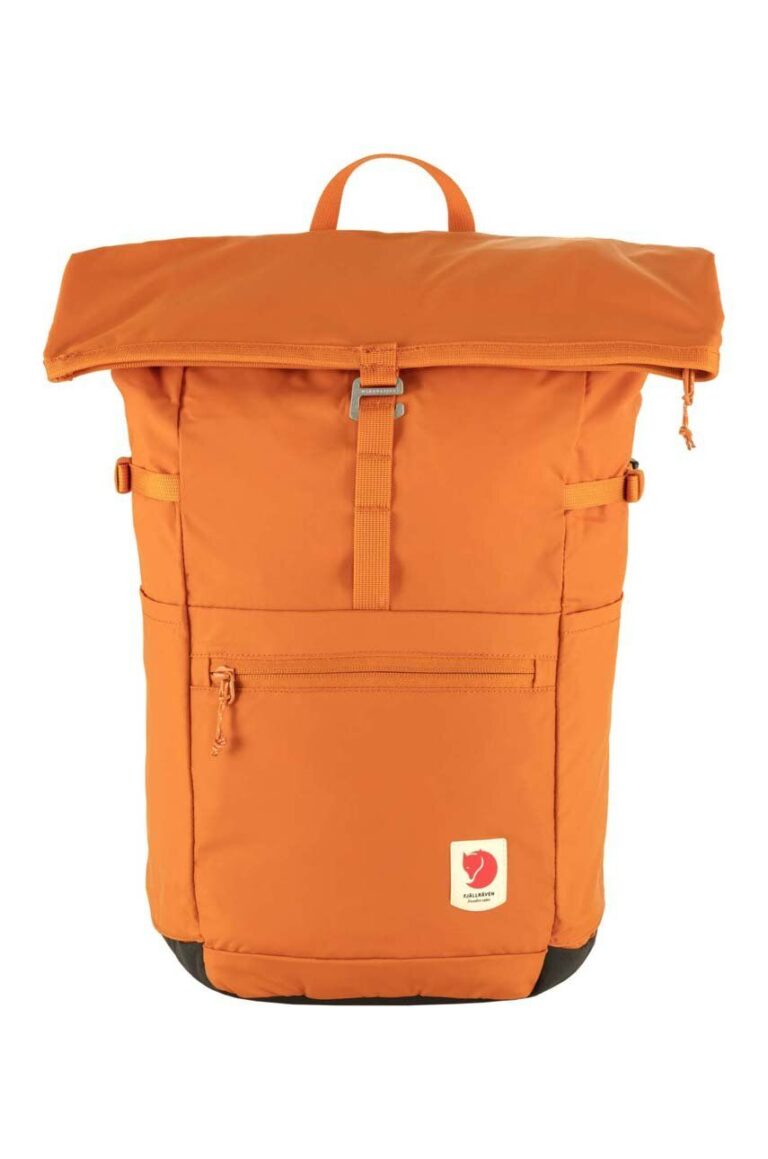 Fjallraven rucsac High Coast Foldsack 24 culoarea portocaliu