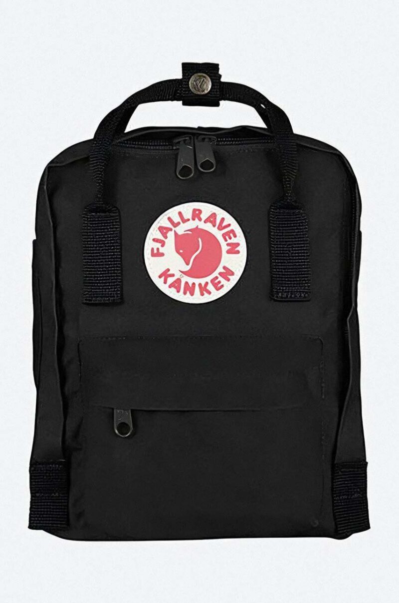 Fjallraven rucsac Kanken Mini culoarea negru