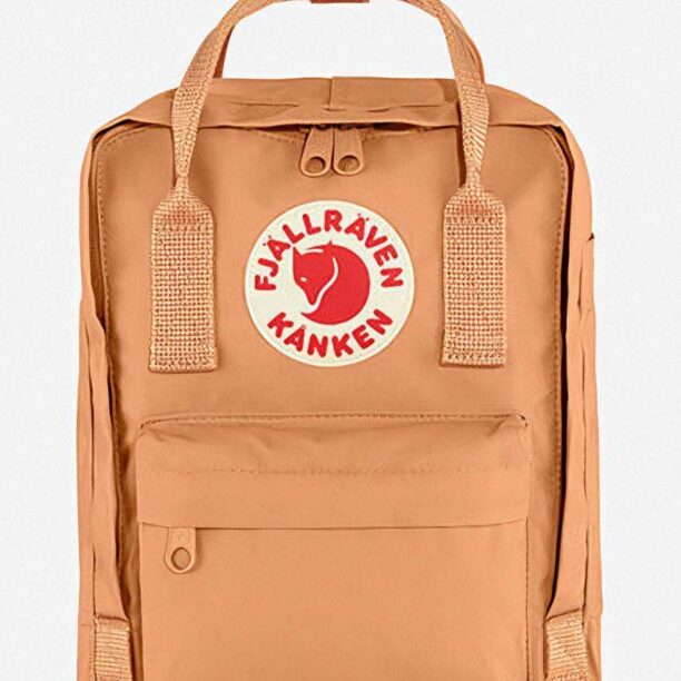 Fjallraven rucsac Kanken Mini culoarea portocaliu