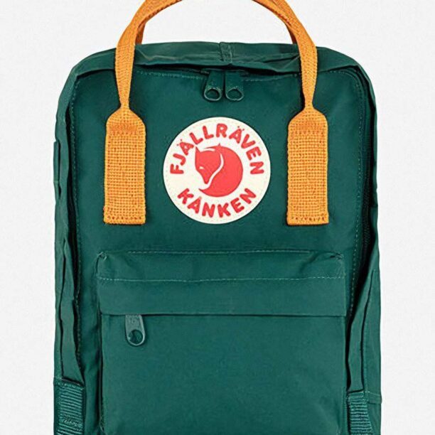 Fjallraven rucsac Kanken Mini culoarea verde