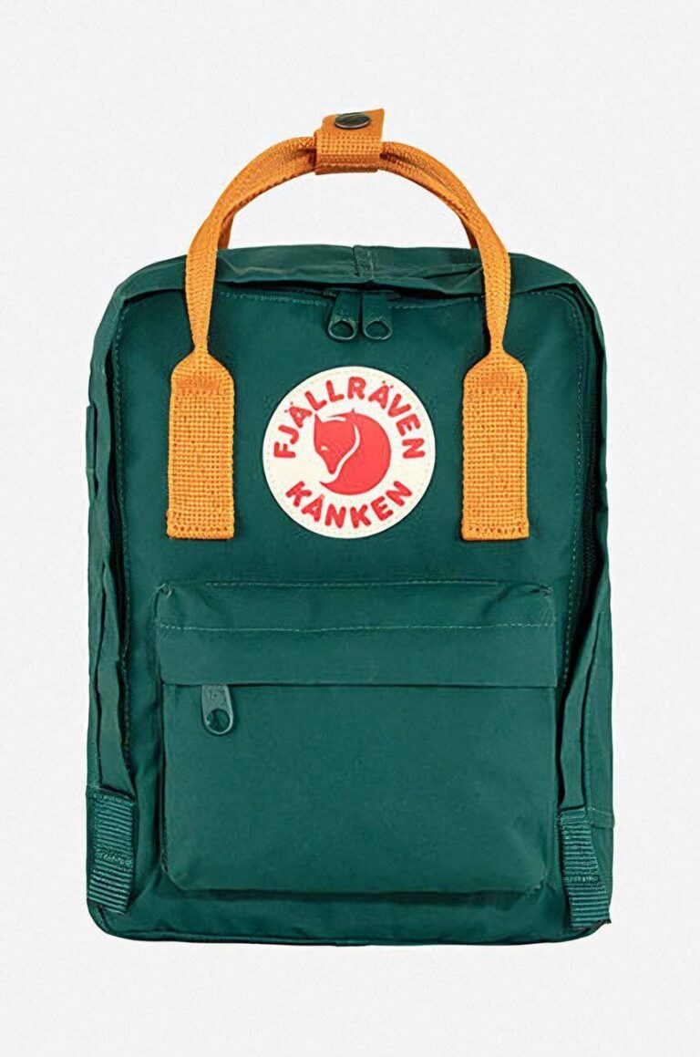 Fjallraven rucsac Kanken Mini culoarea verde