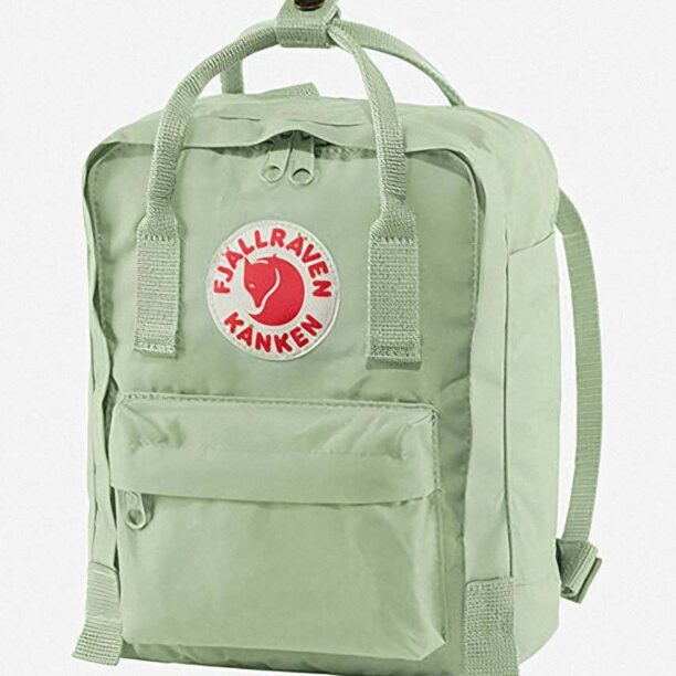 Fjallraven rucsac Kanken Mini culoarea verde