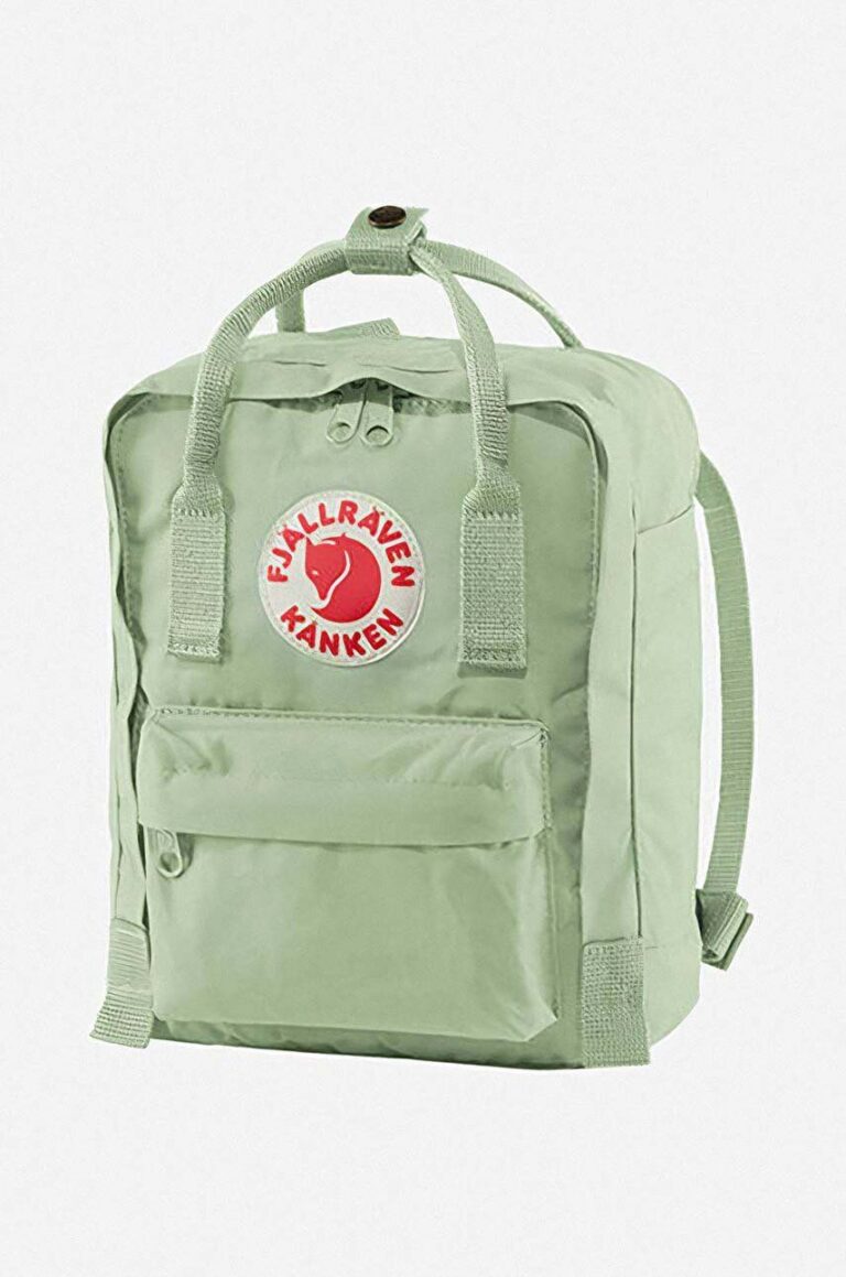 Fjallraven rucsac Kanken Mini culoarea verde