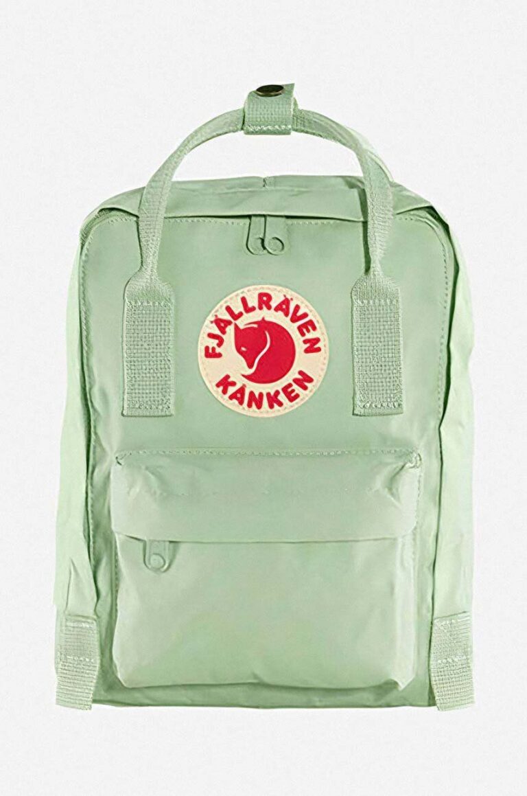 Fjallraven rucsac Kanken Mini culoarea verde