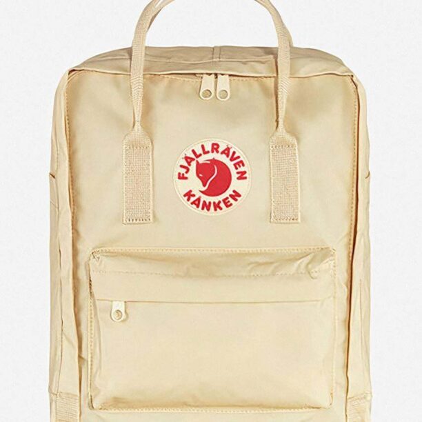 Fjallraven rucsac Kanken culoarea bej