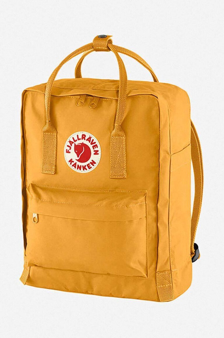 Fjallraven rucsac Kanken culoarea galben