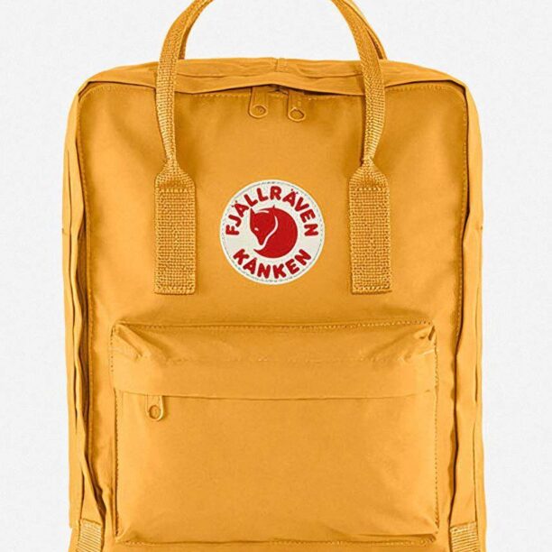 Fjallraven rucsac Kanken culoarea galben