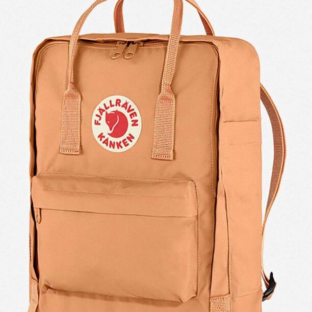 Fjallraven rucsac Kanken culoarea portocaliu