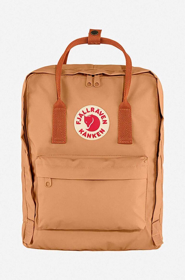 Fjallraven rucsac Kanken culoarea portocaliu