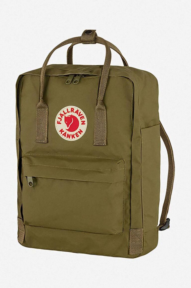 Fjallraven rucsac Kanken culoarea verde