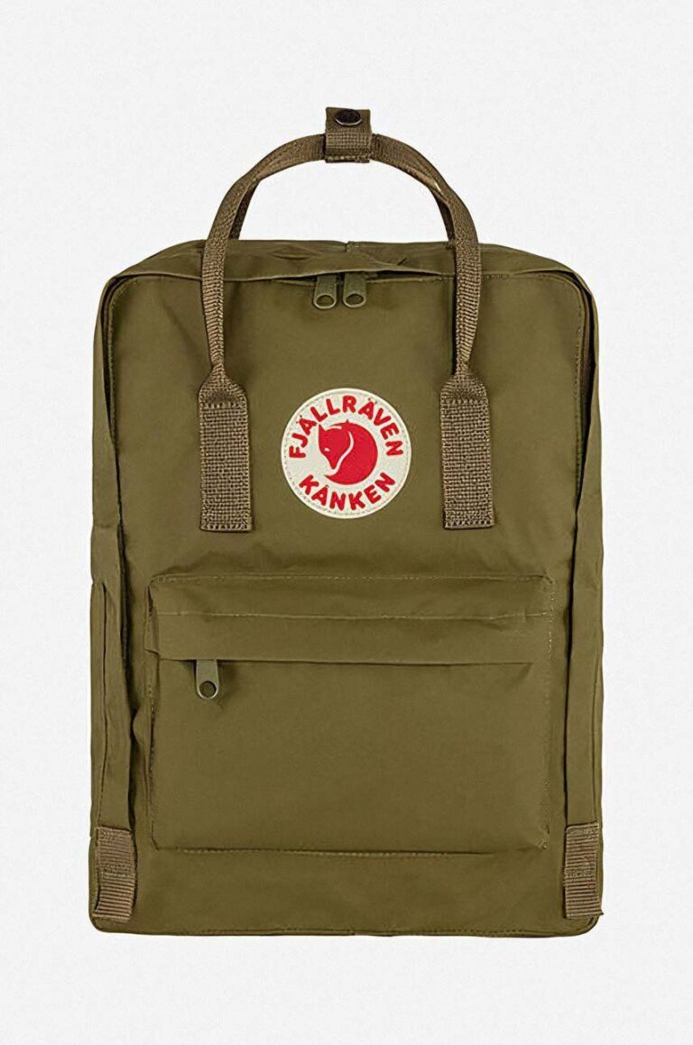 Fjallraven rucsac Kanken culoarea verde