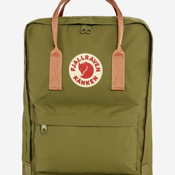 Fjallraven rucsac Kanken culoarea verde