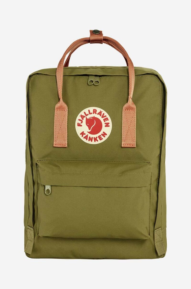 Fjallraven rucsac Kanken culoarea verde