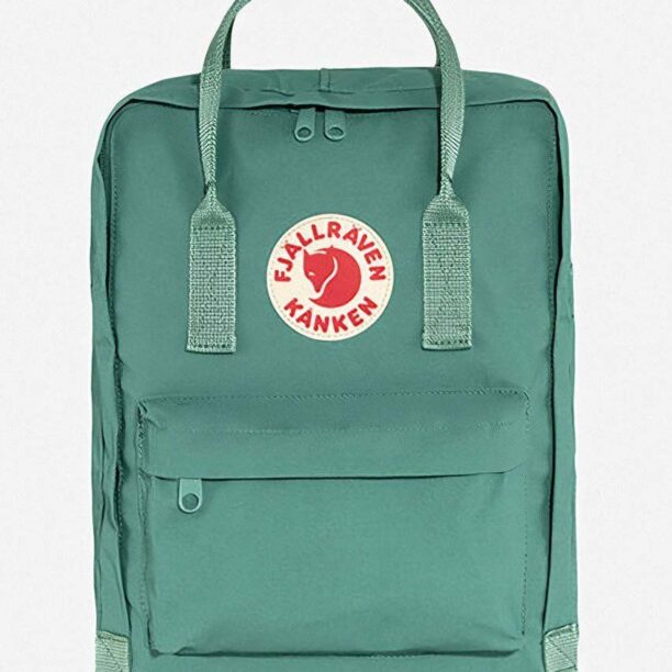 Fjallraven rucsac Kanken culoarea verde