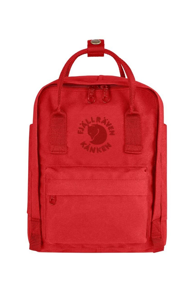 Fjallraven rucsac Re-Kanken Mini culoarea rosu