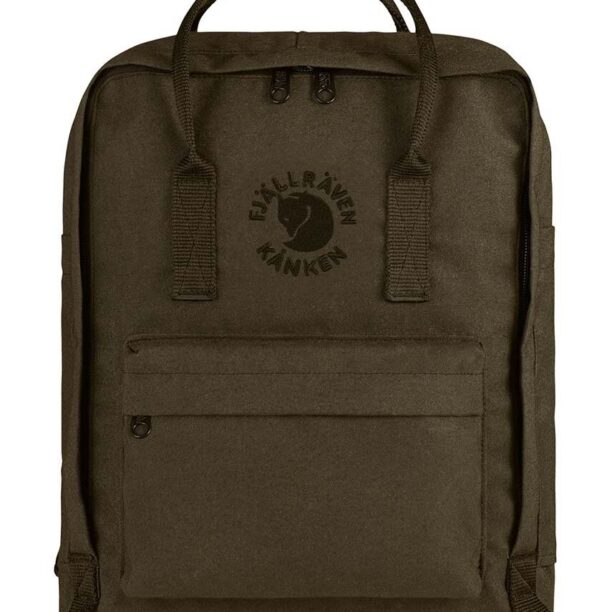 Fjallraven rucsac Re-Kanken culoarea verde