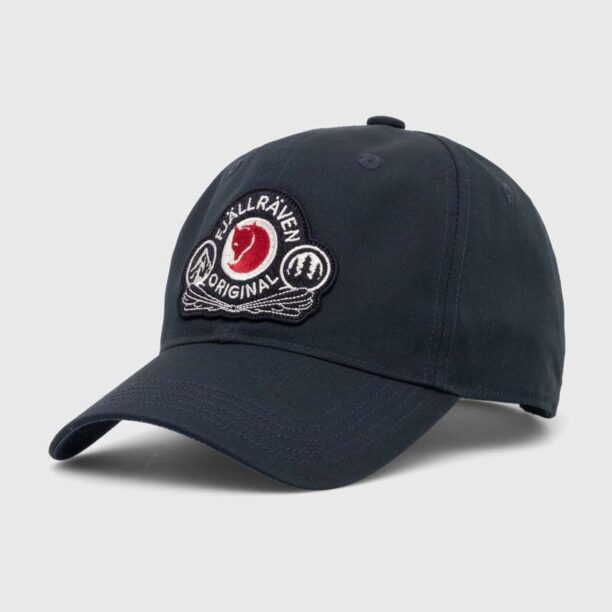 Fjallraven șapcă Fjallraven Classic Badge Cap culoarea bleumarin