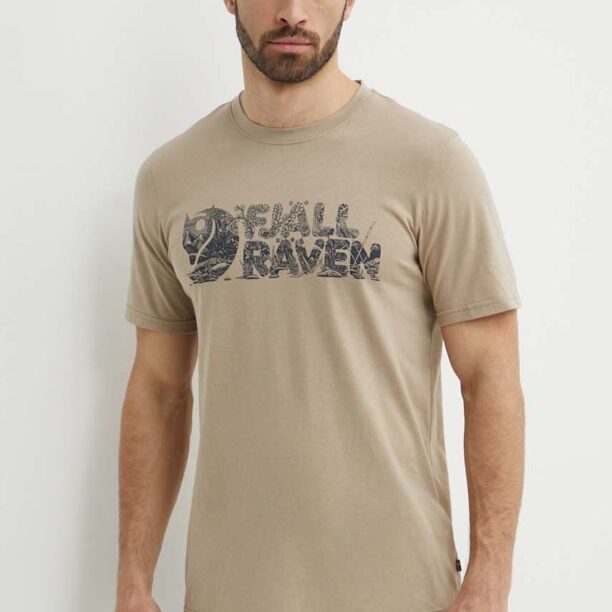 Fjallraven tricou Lush Logo T-shirt barbati