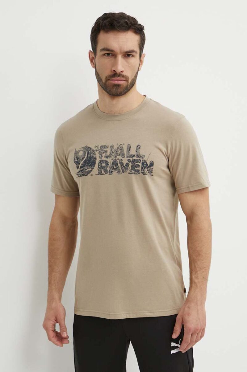 Fjallraven tricou Lush Logo T-shirt barbati