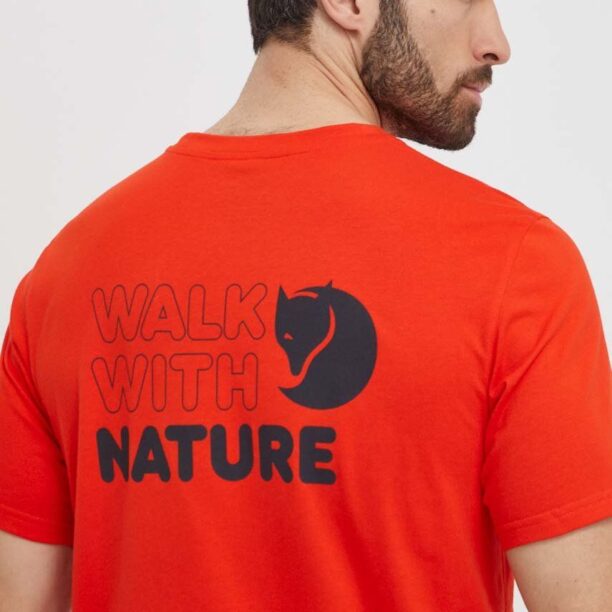 Fjallraven tricou Walk With Nature barbati