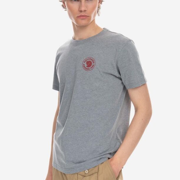 Fjallraven tricou culoarea gri