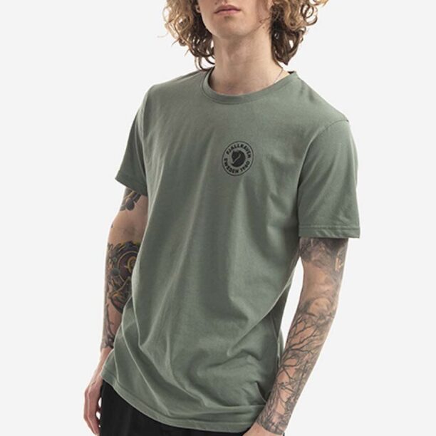 Fjallraven tricou culoarea verde