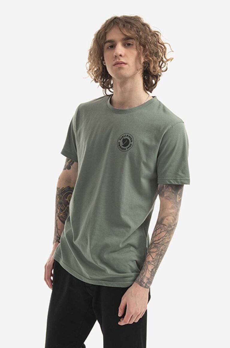 Fjallraven tricou culoarea verde