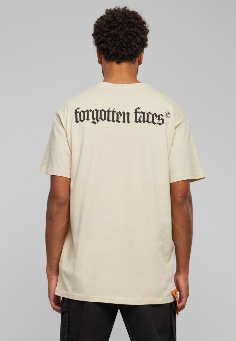 Preţ Forgotten Faces Tricou 'Legacy'  șamoa / gri / portocaliu / negru