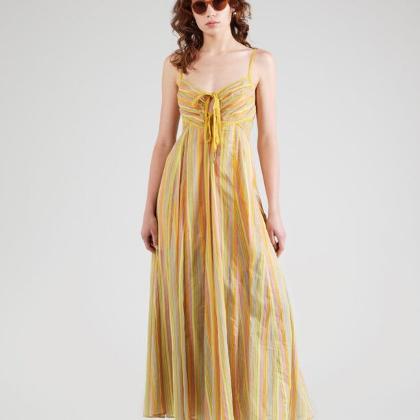 Free People Rochie de vară 'DREAM WEAVER'  galben / verde deschis / portocaliu / roz