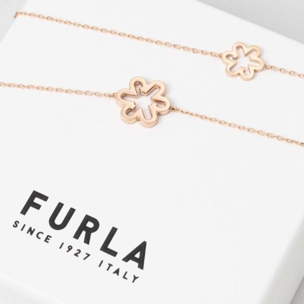 Furla colier FJ4112NTU preţ