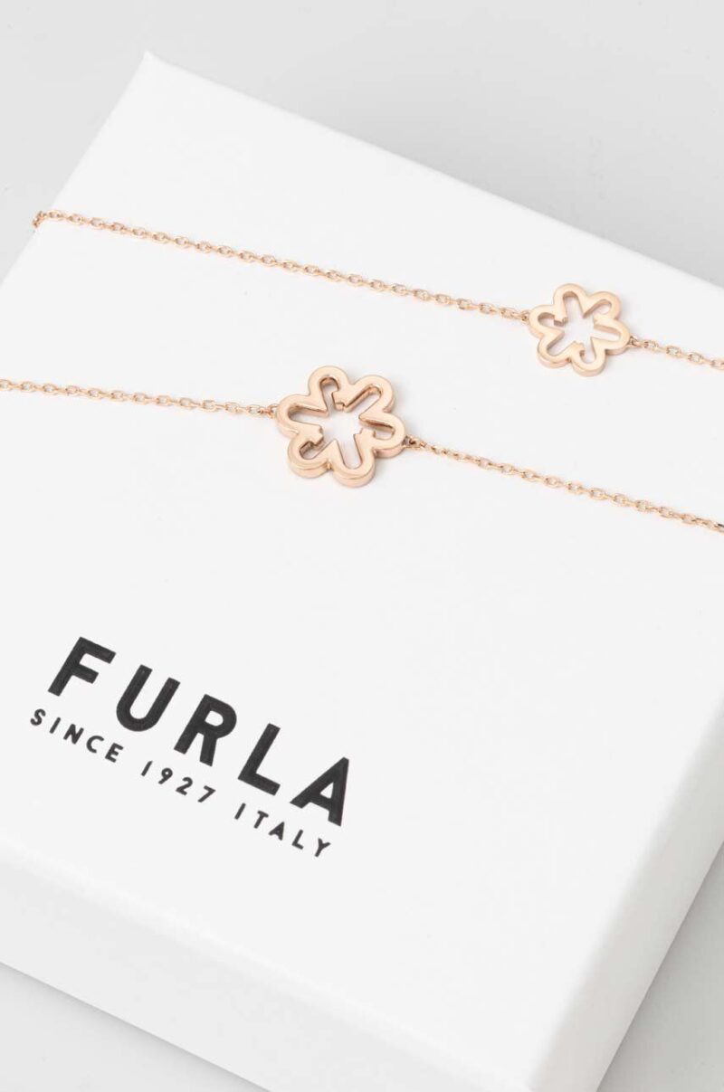 Furla colier FJ4112NTU preţ