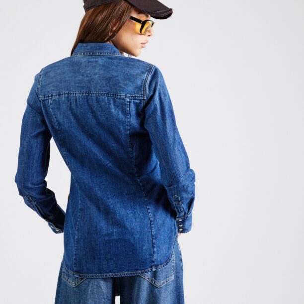 G-STAR Bluză 'Western'  albastru denim preţ