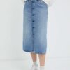 G-Star Raw fusta jeans midi