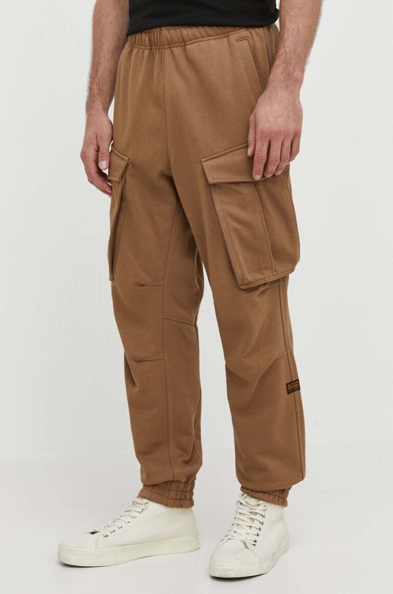 G-Star Raw pantaloni de trening culoarea bej