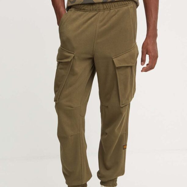 G-Star Raw pantaloni de trening culoarea verde