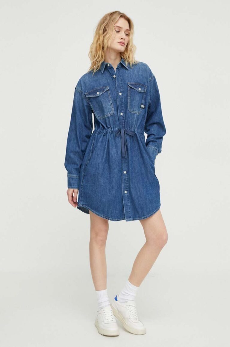 G-Star Raw rochie jeans mini