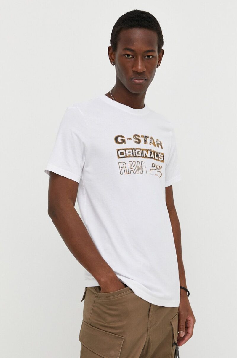 G-Star Raw tricou din bumbac barbati