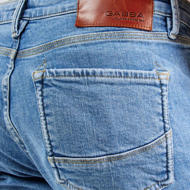 Preţ GABBA Jeans 'Max Cros'  albastru denim