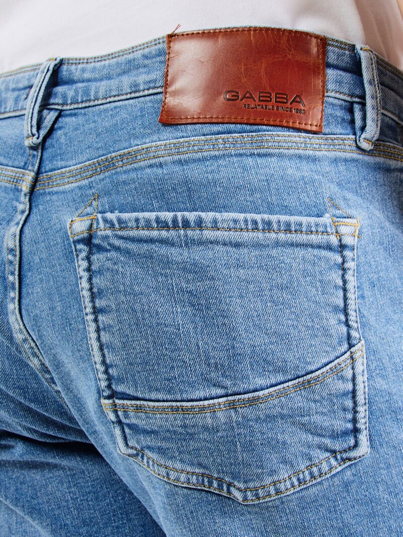 Preţ GABBA Jeans 'Max Cros'  albastru denim