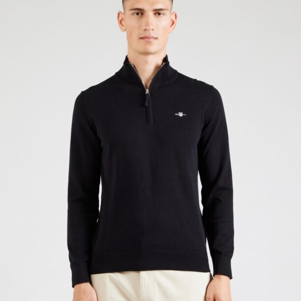 GANT Pulover 'Classic'  bleumarin / gri deschis / roșu / negru