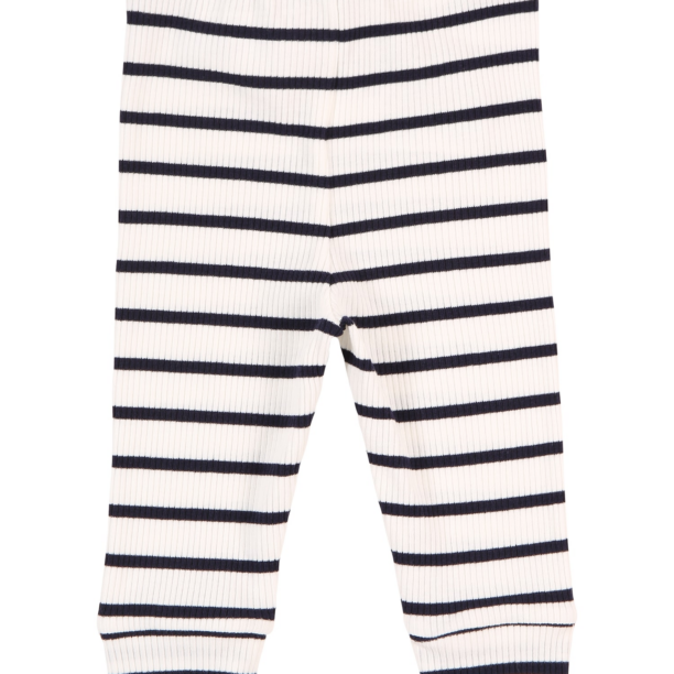 GAP Pantaloni  ecru / bleumarin / alb