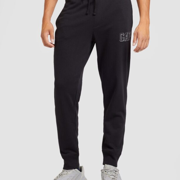 GAP Pantaloni  negru / alb preţ