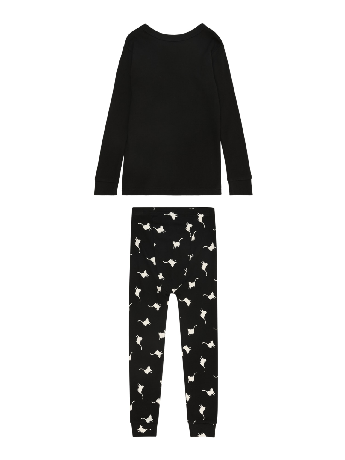 GAP Pijamale 'CAT'  roz deschis / negru / alb