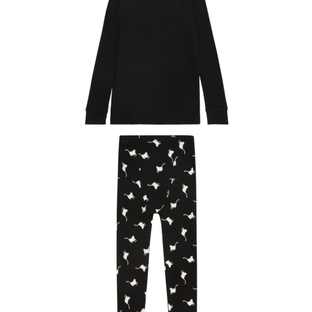 GAP Pijamale 'CAT'  roz deschis / negru / alb