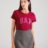 GAP Tricou 'CLSC'  roz închis / roșu