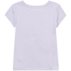 GAP Tricou  mov liliachiu / alb