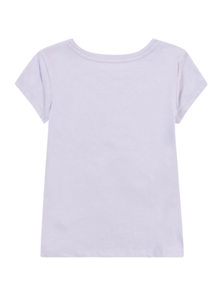 GAP Tricou  mov liliachiu / alb