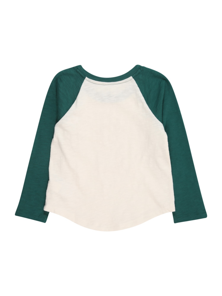 GAP Tricou  verde smarald / roz / alb murdar