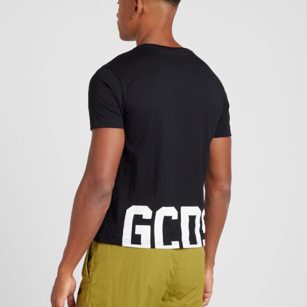 GCDS Tricou  negru / alb