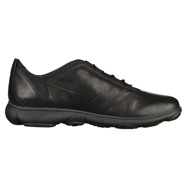 GEOX Pantofi cu șireturi sport  negru preţ